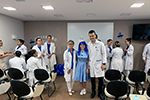 Curso de Enfermagem realiza evento Novembro Azul no Hospital São Lucas em Taubaté