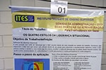ITES promove a Semana de Administração 2019 em Feira de Banners