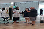 Curso de Nutrição participa de ação educativa no Shopping Via Vale Garden